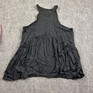 VOLCOM Women’s Black Boho Babydoll Sleeveless Top size: Large